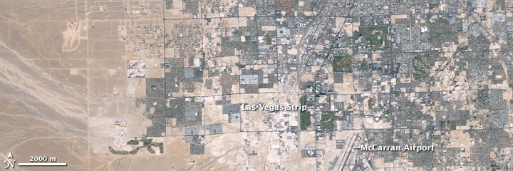 The same area on 22 October 1984: more open desert in the west.